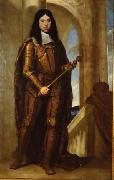 Kaiser Leopold I. (1640-1705) im Kranungsharnisch, CAGNACCI, Guido